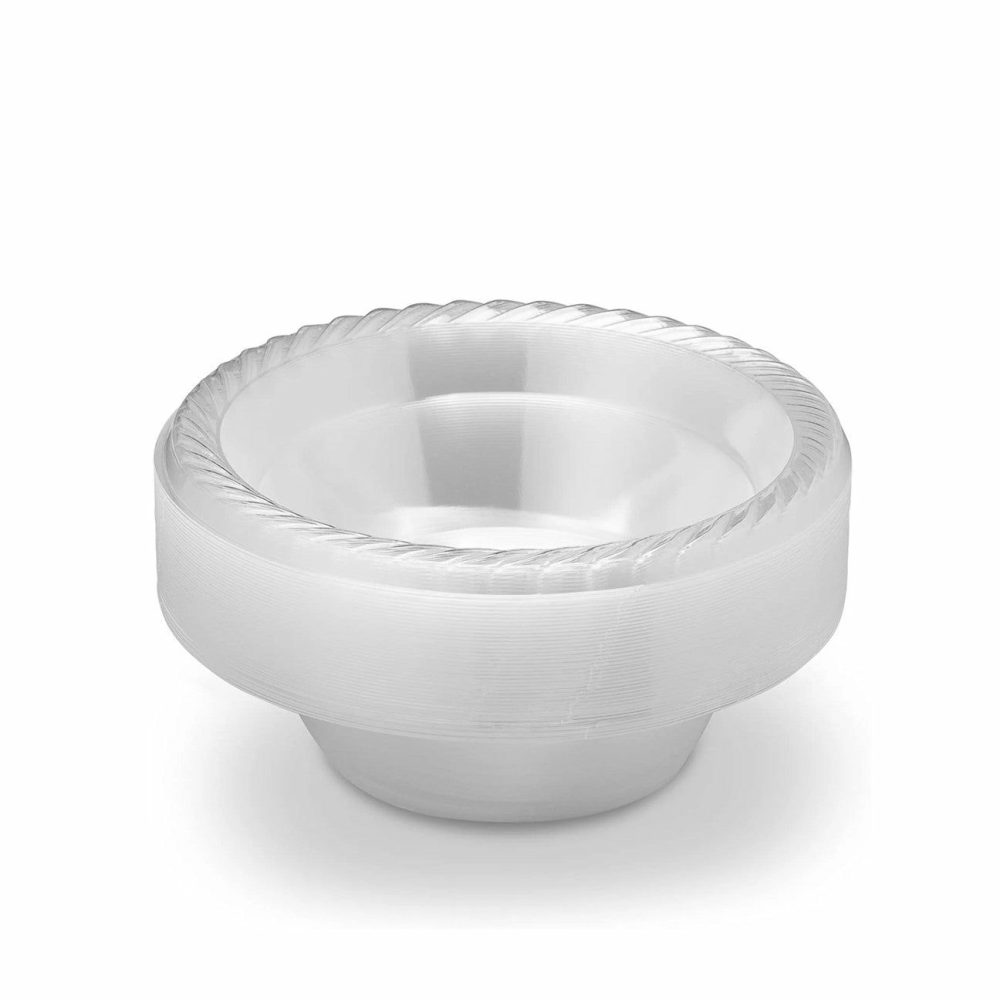 Household Products | 12 Oz. Clear Round Plastic Soup Bowl 40 Pack – Classico Dinnerware Household Products