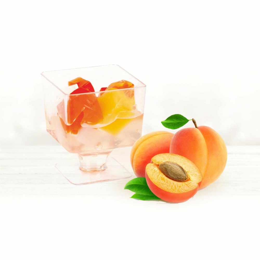 Miniware | 2 Oz. Clear Plastic Mini Square Mousse Cup-10 Count Dinnerware Miniware