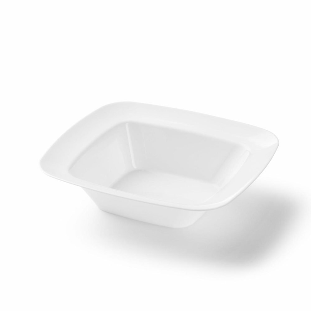 Plates | 5 Oz. Square Plastic Dessert Bowls 10 Pack – Contour Dinnerware Plates