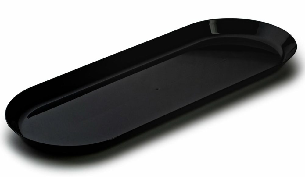 Serverware | Classic Black Oval Serving Dish – 2 Pack Dinnerware Serverware