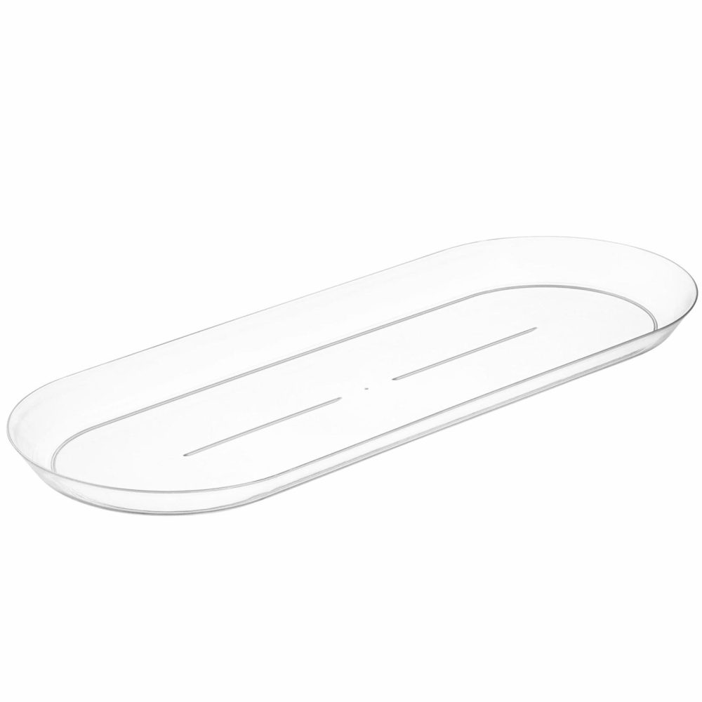 Serverware | Classic Clear Oval Serving Dish – 2 Pack Dinnerware Serverware