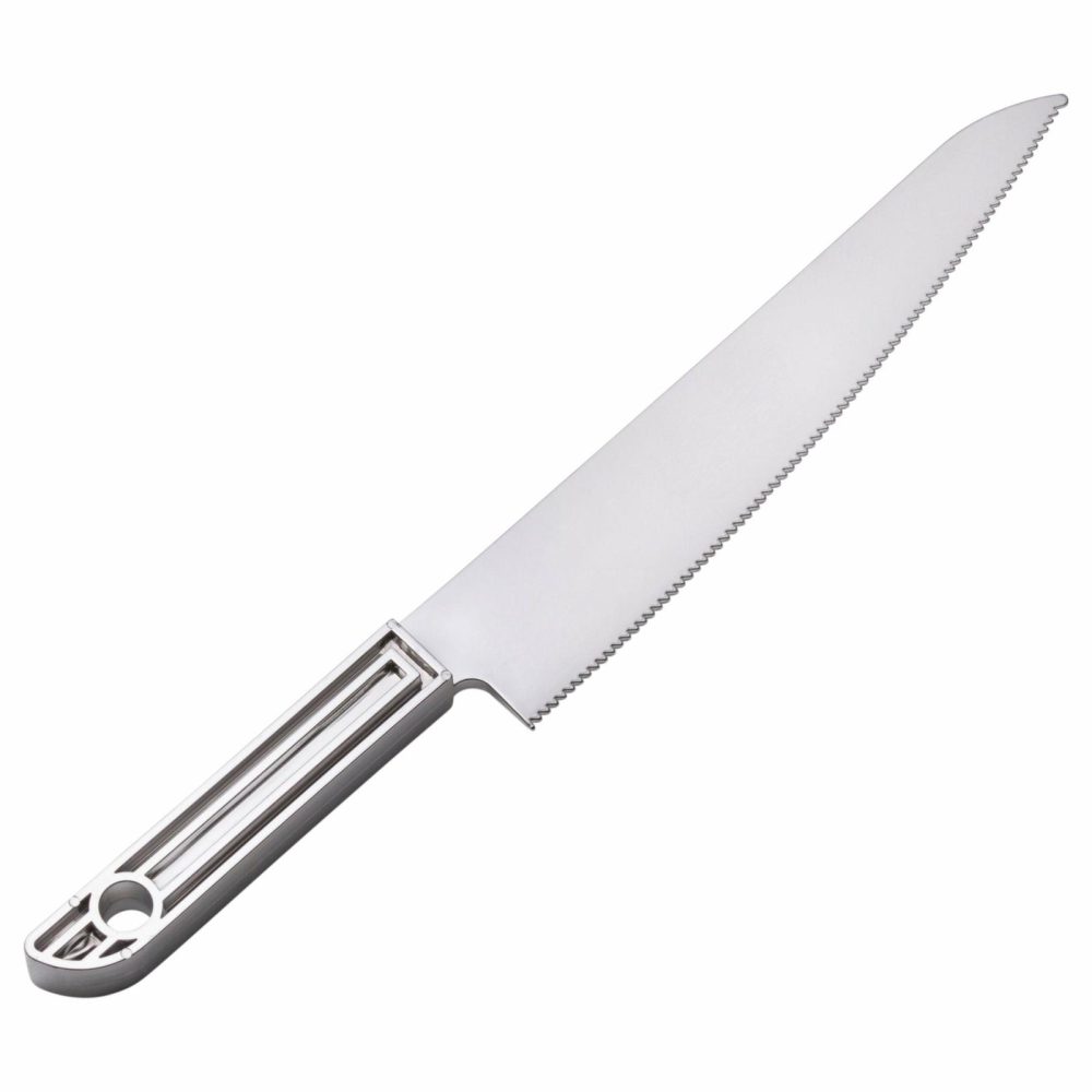 Serverware | Disposable Silver Bread Knife 1 Pack Dinnerware Serverware