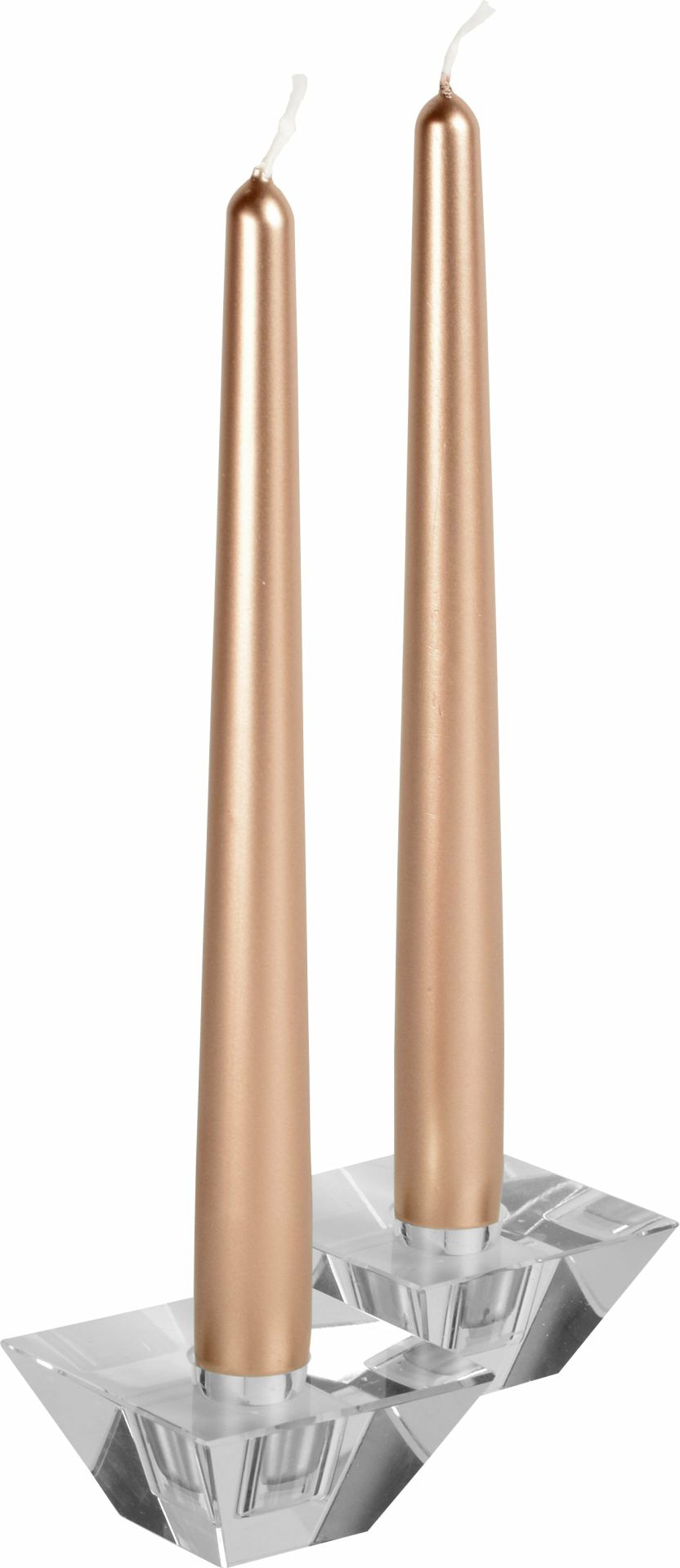 Candles | 12 Inch Metallic Copper Taper Candles Candles Candles