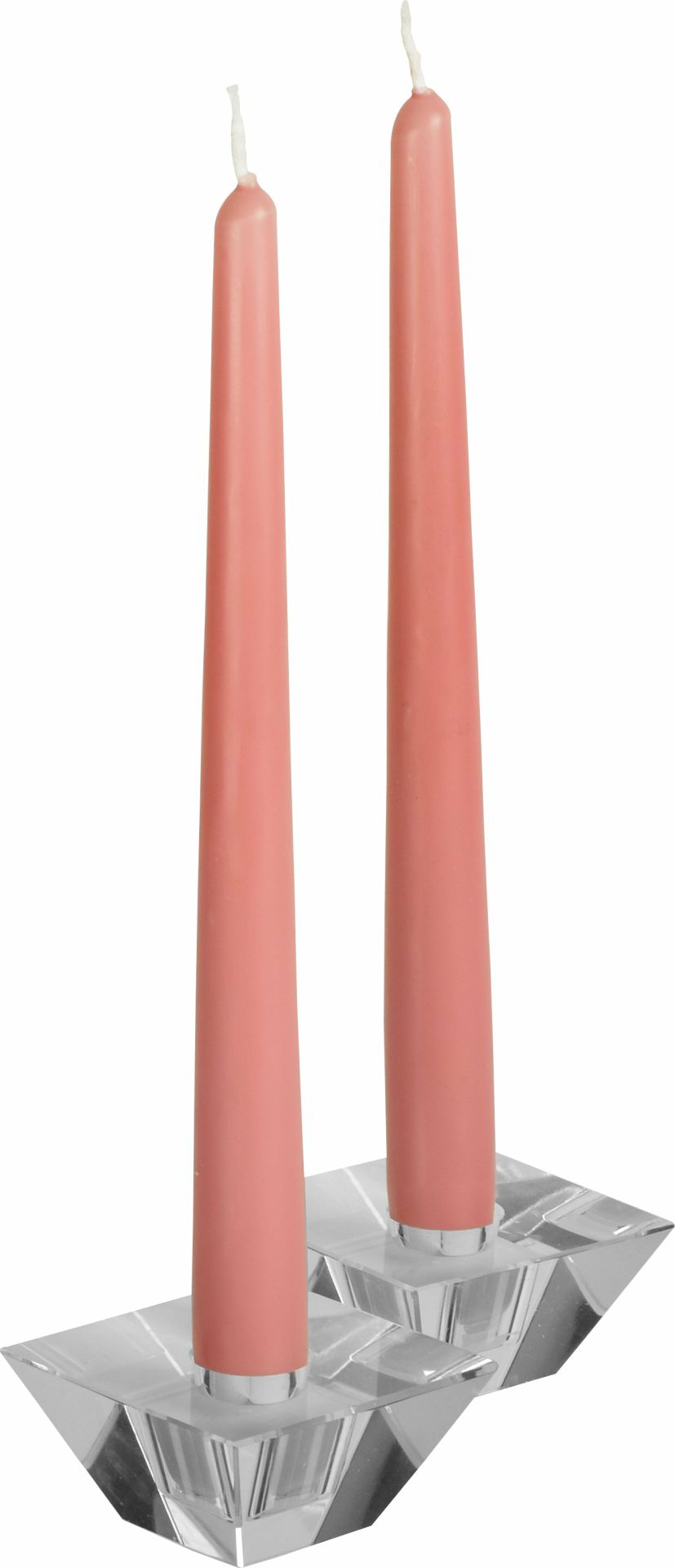 Candles | 12 Inch Rose Pink Taper Candles Candles Candles