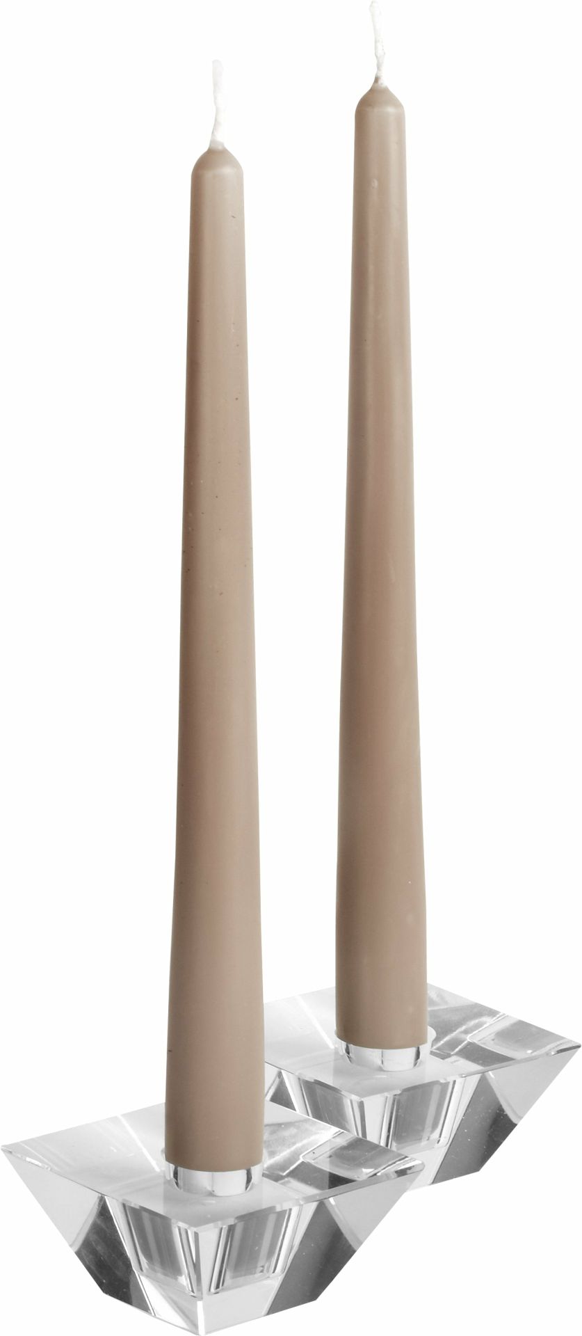 Candles | 12 Inch Taupe Taper Candles Candles Candles