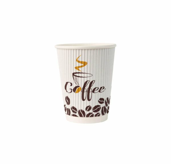 Drinkware | 16 Oz. Ripple Paper Coffee Cups – 20 Count Dinnerware Drinkware