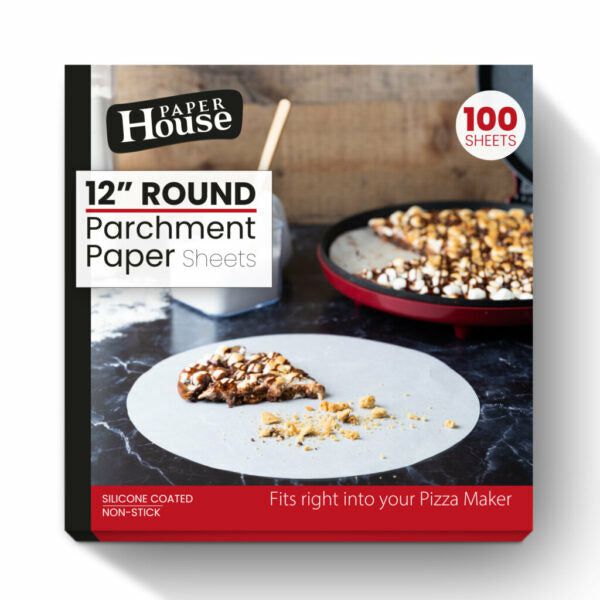 Household Products | 12″ Round Parchment Paper Sheets Dinnerware Household Products