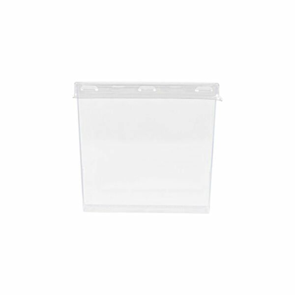 Miniware | 5 Oz. Clear Square Cups With Lids – 10 Count Dinnerware Miniware