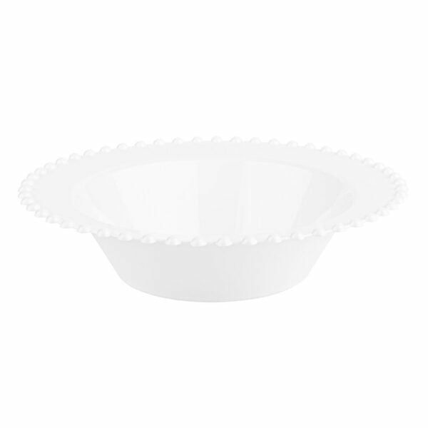 Plates | 12 Oz. White Round Soup Bowls (10 Count) – Beaded Dinnerware Plates