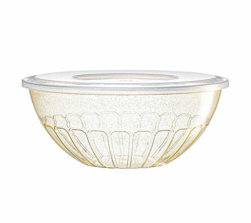 Household Products | Gold Glitter Salad Bowl- 3 Count Dinnerware Household Products